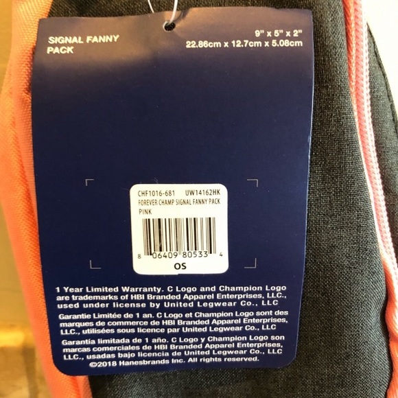 Champion | Forever Champ Signal Fanny Pack Bag - Picture 7 of 7